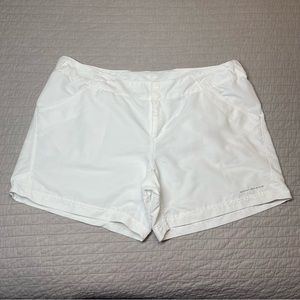 Columbia Women's Coral Point II Shorts XL White FL4524 PFG Omni-shade
